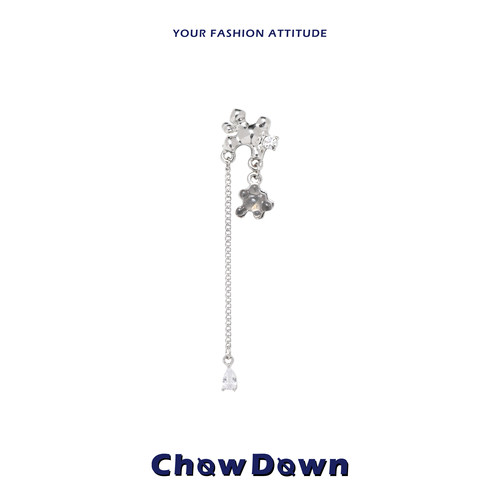 CHOWDOWN小众设计感流苏耳骨夹