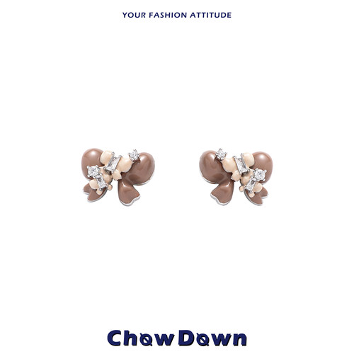 CHOWDOWN秋冬独特简约高级感耳钉