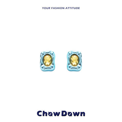 CHOWDOWN电音多巴胺y2k几何耳钉