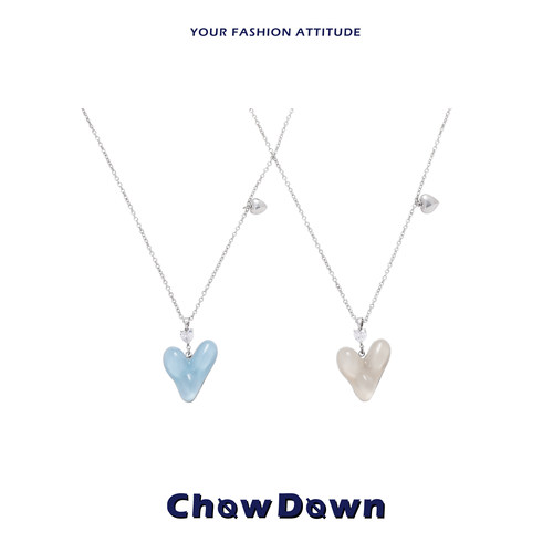 CHOWDOWN原创多巴胺色彩锁骨链