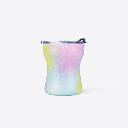 古帛扒花手工陶瓷咖啡随行杯