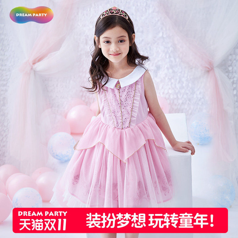女童公主裙爱洛甜美礼服裙
