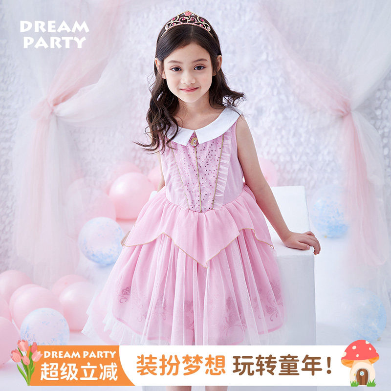 女童公主裙爱洛甜美礼服裙