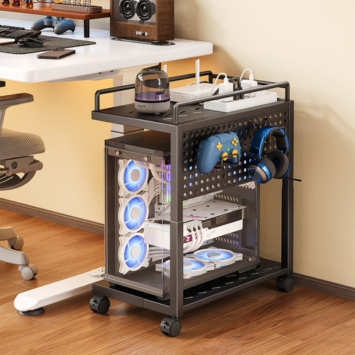 主机托架可伸缩可调节高度