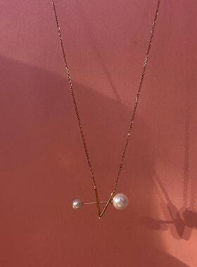 DIANA'S CHEST 戴安之爱 18k金珍珠项链