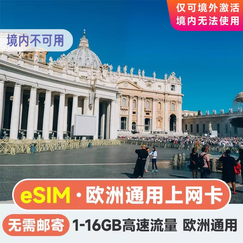 欧洲eSIM电话卡