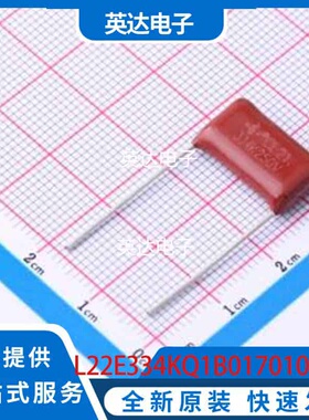 L22E334KQ1B0170100055EOZ 原装正品 插件,P=15mm