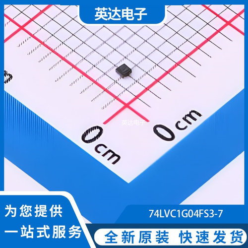 74LVC1G04FS3-7 原装正品 X2-DFN0808-4