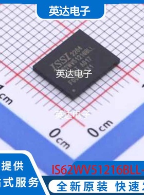 IS62WV51216BLL-55BLI 原装正品 MBGA-48(7.2x8.7)