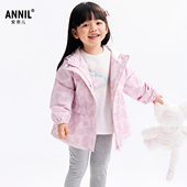 安奈儿童装 女童外套2025冬新款
