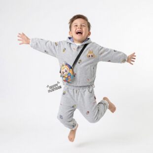 男女童衣服春秋2026新款儿童秋装套装洋气宝宝运动三件套休闲潮流