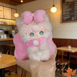 二代兔闪闪娃衣ShyShy兔闪闪娃衣酷girl潮流套装玩偶毛绒搪胶娃衣