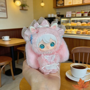 二代兔闪闪娃衣ShyShy兔闪闪娃衣酷girl潮流套装玩偶毛绒搪胶娃衣