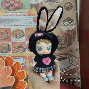 仅娃衣babymolly积极入冬可爱搪胶毛绒衣服套装格子ob11裙子茉莉