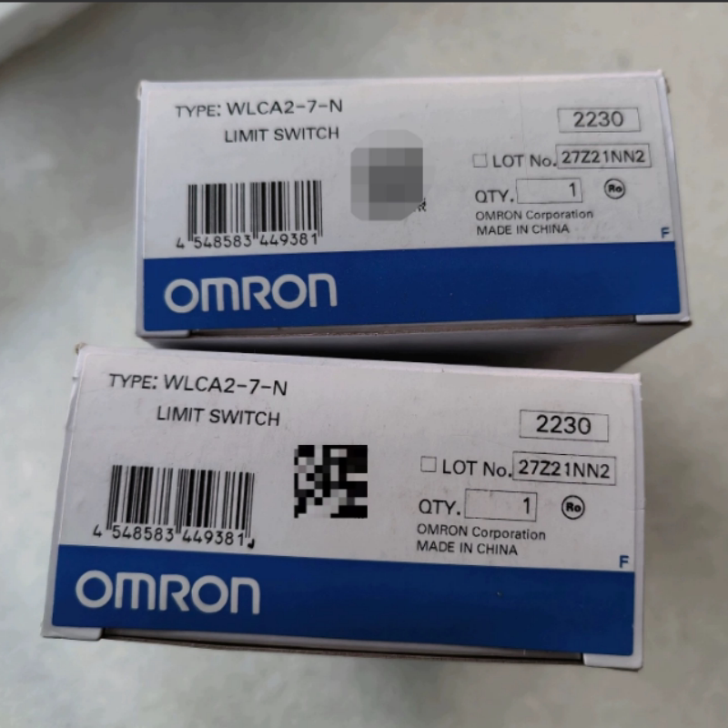 OMRON/欧姆龙限位开关WLCA2-7-N FOR CHN行程开关