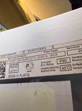 KOLLMORGEN科尔摩根伺服驱动器S7240F-SENAPA