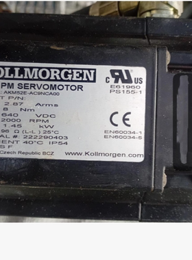 kollmorgen科尔摩根无框电机TBM2G-08508A-NNAA-00