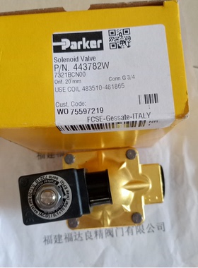 美国派克Parker电磁阀 7321BCN00+481865C2