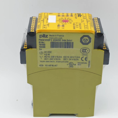PILZ/皮尔兹787502 PNOZ XV2P C 3/24VDC 2n/o 2n/o t安全继电器