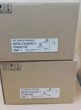 松下伺服驱动器MFDLTA3SF 3KW