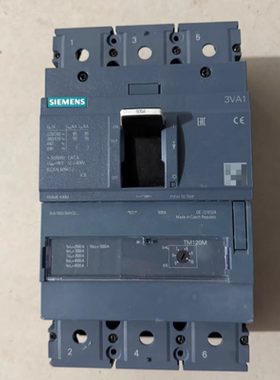 SIEMENS/西门子塑壳断路器3VA1450-5MH32-0AA0 3 P，500 A