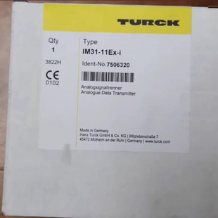 TURCK图尔克隔离开关放大器IM31 I安全栅 11EX