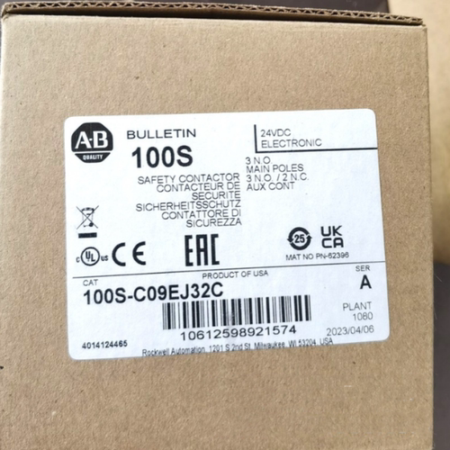 AB罗克韦尔交流接触器100S-C37EJ22BC