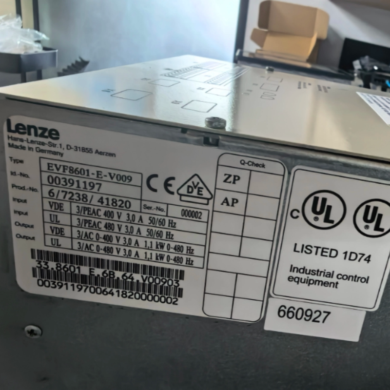 Lenze伦茨直流调速器8600系列 EVF8601-E-V009
