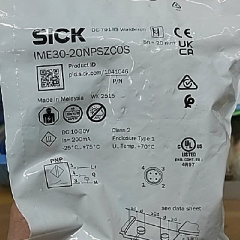 德国SICK西克接近开关1041046 IME30-20NPSZC0S