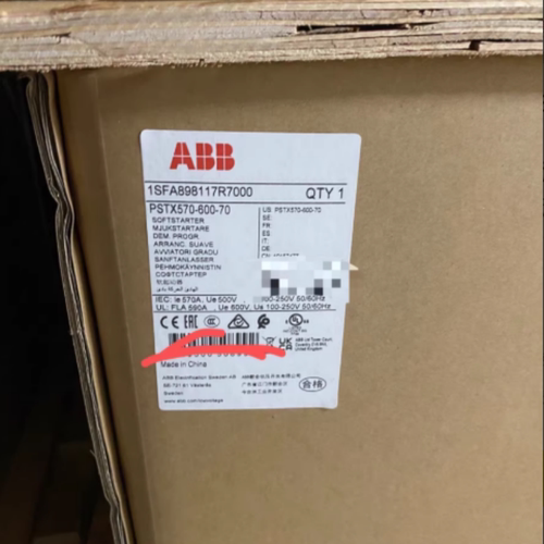 ABB软启动器PSTX570-600-70