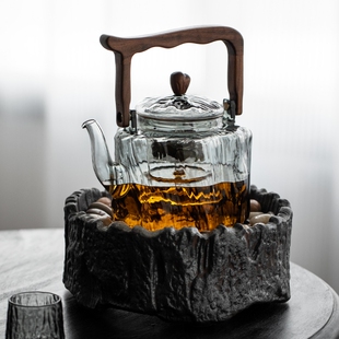 电陶炉煮茶器新款家用提梁泡茶壶沏茶专用茶具套装家用花茶冲茶壶