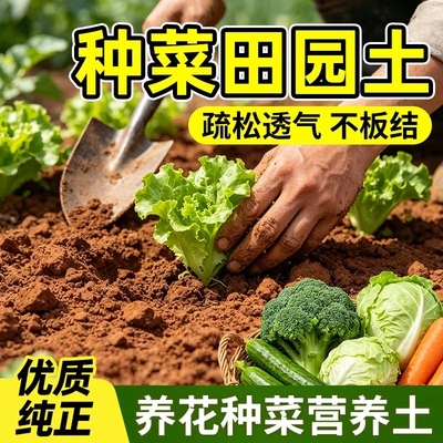 田园营养土疏松透气无味拌土专用
