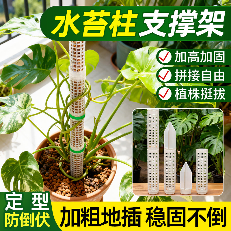 水苔柱爬藤植物专用新型加厚加粗图片
