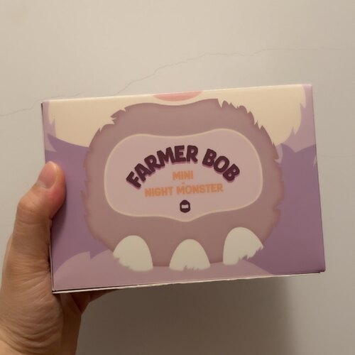 全新FARMER BOB怪奇夜游团毛绒球系列搪胶毛绒盲盒公仔玩偶可爱