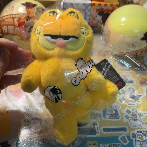 全新茶理宜世联名加菲猫家族毛绒公仔挂件包包挂饰可爱卡通玩偶