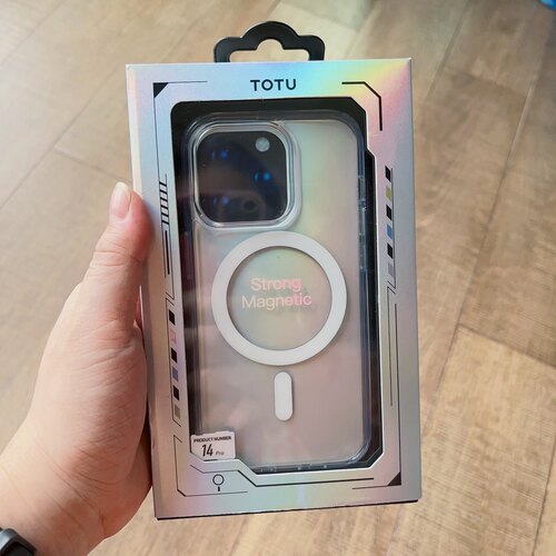 TOTU晶盾磁吸无线充电适用苹果14全包手机壳iphone14promax防摔保护套14pro清水壳