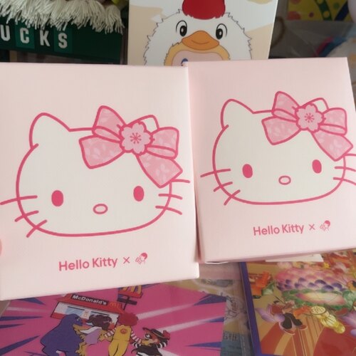 全新喜茶联名三丽鸥hellokitty毛绒挂件芭乐茶杯毛公仔玩偶包挂件