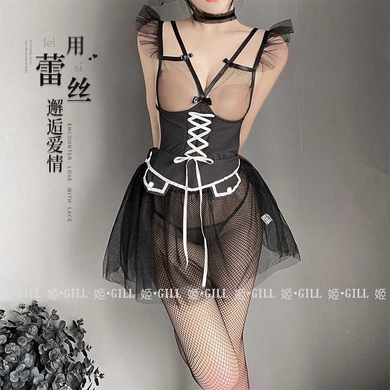 姬GILL纯欲制服丝袜蕾丝袜装