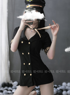 gill情趣性感cosplay空姐内衣