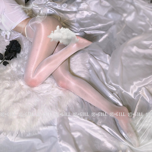 丝滑油亮油光透明黑丝肉丝美腿