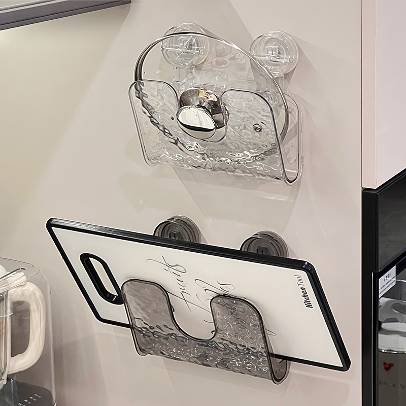 漫时光锅盖架免打孔壁挂式