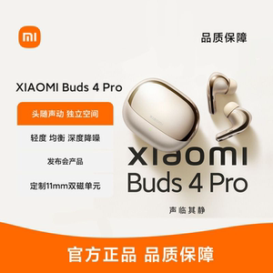 小米Xiaomi buds 4pro真无线降噪蓝牙耳机入耳式运动手机通用