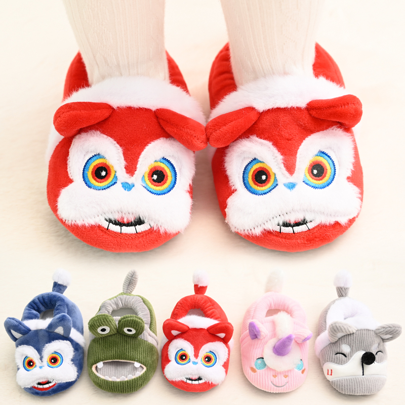 加绒加厚 软底防滑