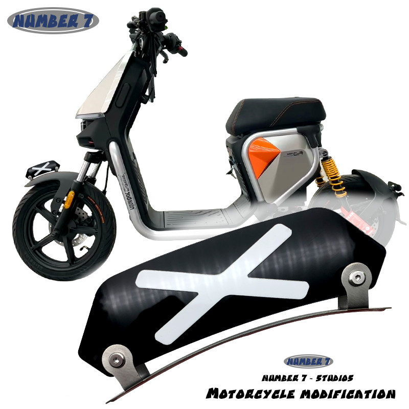 适用于九号Fz3 Fz2 Fz1魔术师K SEGWAYXYBER改装挡泥板风刀装饰牌图片