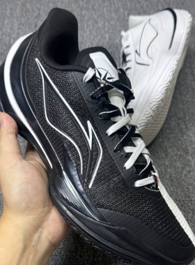 李宁利刃5V2低帮鸳鸯篮球鞋2025男专业实战缓震回弹防滑运动鞋