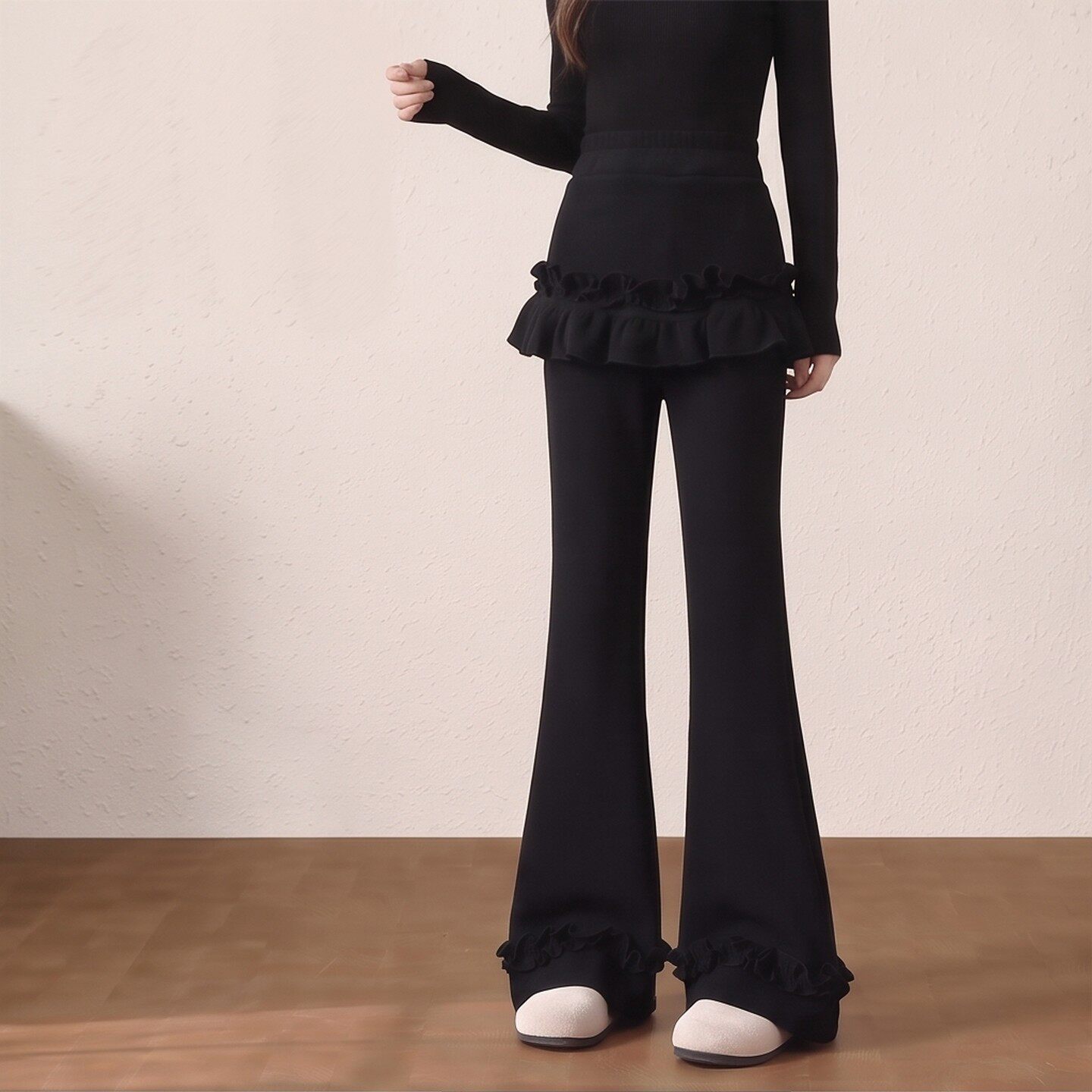 女童裤子春秋外穿2026新款中大童女孩弹力休闲韩版长裤儿童装裙裤
