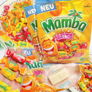 德国原装进口二宝斯托克夏威夷热带水果味果汁牛奶软糖薄荷巧克力
