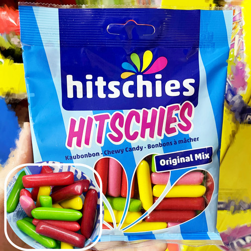 现货立发网红胶囊糖酸味飞碟糖