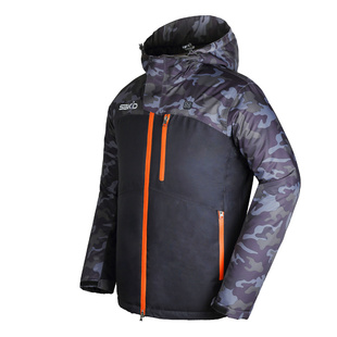 北京风速 SBK冬季电加热摩托车骑行服机车棉服防水保暖休闲