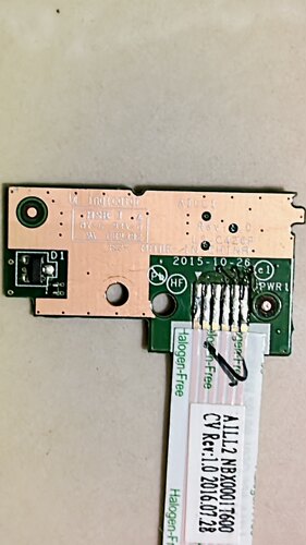 Thinkpad L560 电源开关板线 NS-C426P  5C10Z23874 NBX0001T600